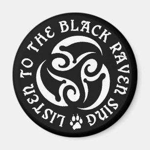 Aimant Blackwolf Majik - la déesse de Raven chantent