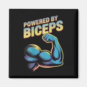 Aimant Blague de gym amusante avec impression au verso Bi
