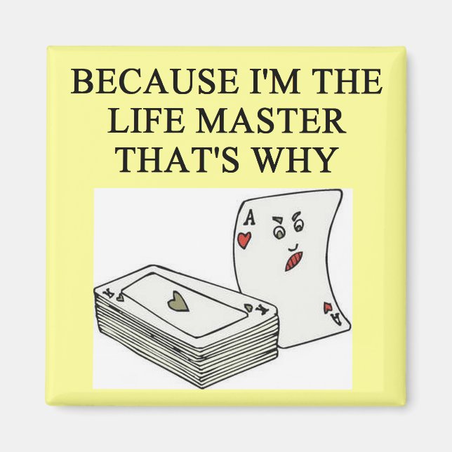 Aimant blague de l'expert du pont dupliqué (Devant)