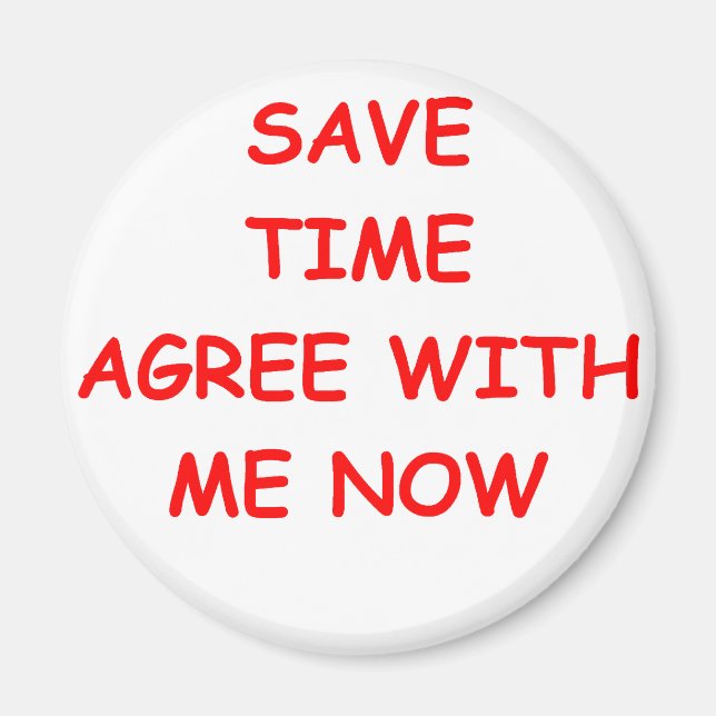 Aimant blague drôle pour vous (Devant)