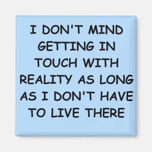 Aimant blague PSYCHology (Devant)