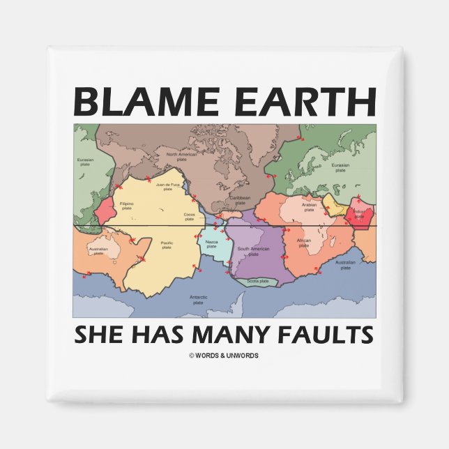 Aimant Blame Earth She Has Many Faults (Devant)