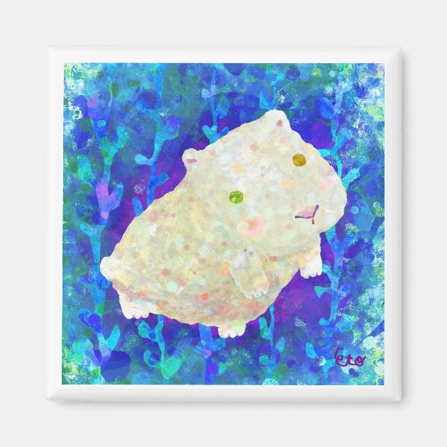 Aimant blanc (Devant)