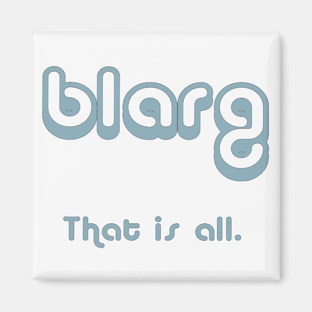 Aimant blarg. (Devant)