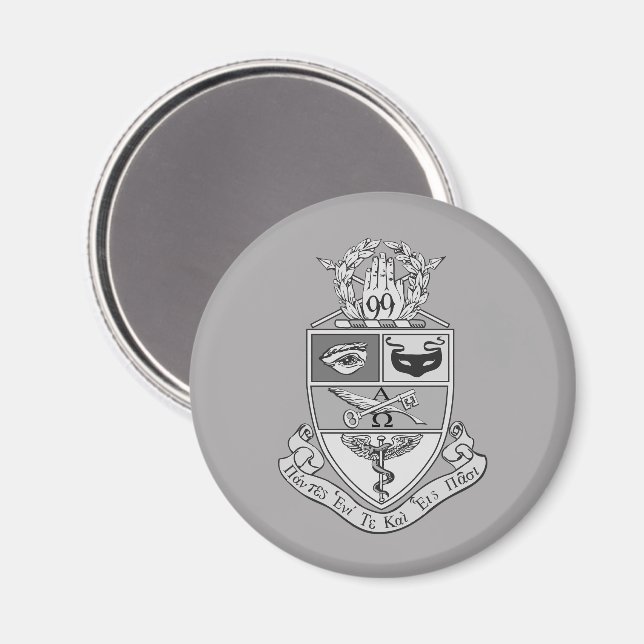 Aimant Blason de Kappa Psi (Recto/Verso)