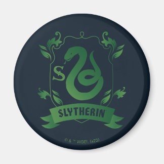 Aimant Blason de la maison SLYTHERIN™ orné