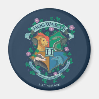 Aimant Blason floral HOGWARTS™