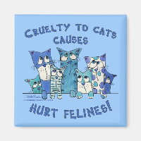 Blessé Felines Cruauté aux chats