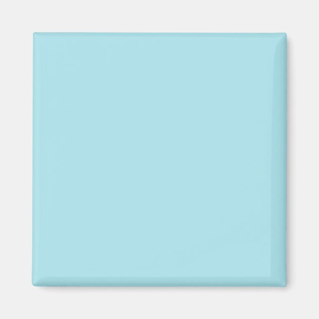 Aimant Bleu Bleu Bleu (couleur solide) (Devant)