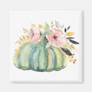 Aimant Bleu citrouille chute d'eau couleur élégante autom