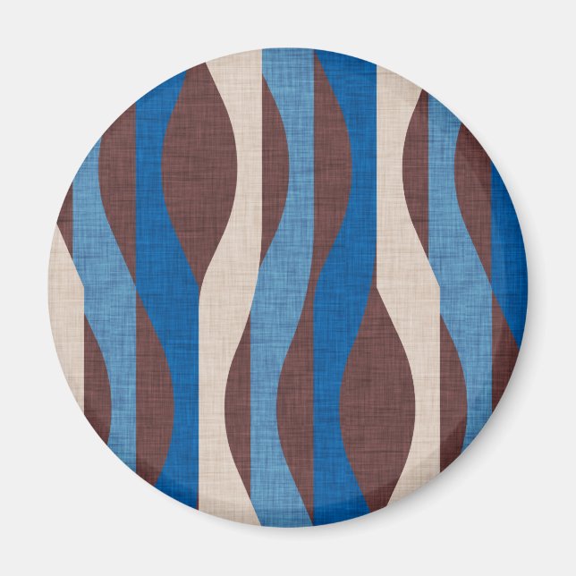 Aimant Bleu de la bande de Mod (Devant)