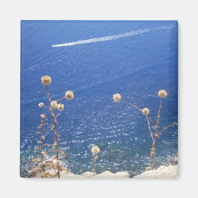 Aimant bleu de la mer grecque (Devant)