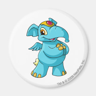Aimant Bleu d'Elephante
