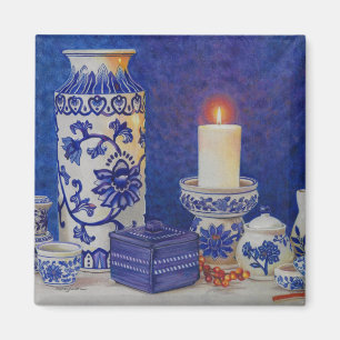 aimant bleu et blanc