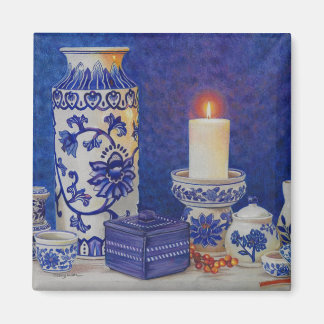 aimant bleu et blanc