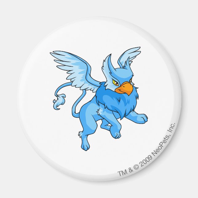 Aimant Bleu Eyrie (Devant)