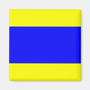 Aimant Bleu jaune Delta