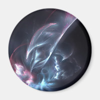 Bleu nébuleux Abstrait et violet