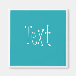 Aimant Bleu turquoise