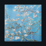 Aimant Bleu Vincent van Gogh Art Peinture<br><div class="desc">Vincent van Gogh (Néerlandais, 1853 - 1890) Almond Blossom, 1890, Huile sur toile Non encadré : 73, 3 cm x 92, 4 cm Vincent van Gogh peint cette vie morte de fleurs d'amandiers contre un ciel bleu pour son neveu nouveau-né qui a été nommé d'après lui. L'amandier est un symbole...</div>