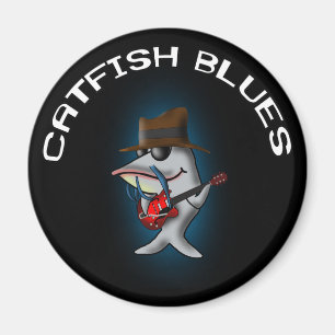Aimant Bleus de poisson-chat