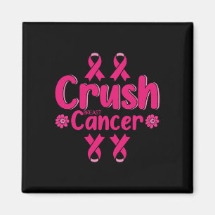 Aimant Bling Pink Ribbon pour la sensibilisation au cance