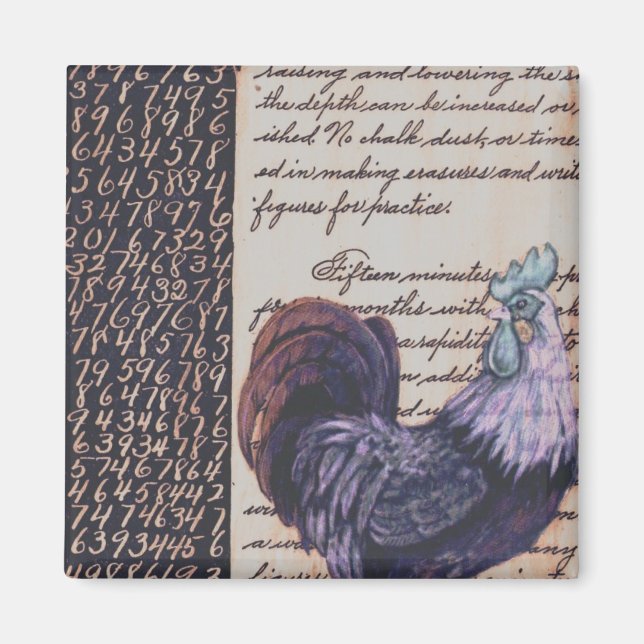 Aimant Bloc C de poulet (Devant)