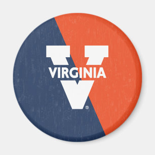 Aimant Bloc de couleur Virginia Cavaliers