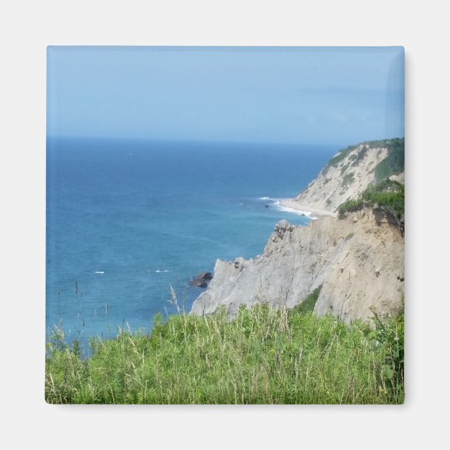 Aimant Block Island Bluffs - Block Island, Rhode Island (Devant)
