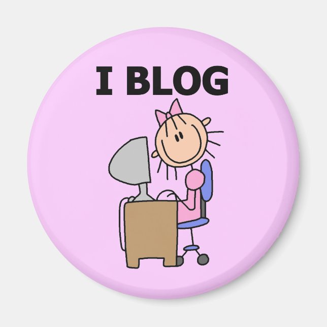 Aimant Blogueuse (Devant)