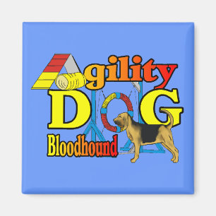 Aimant Bloodhound Agility Cadeaux