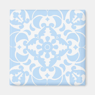 Aimant Blue Azulejos portugais espagnol méditerranéen