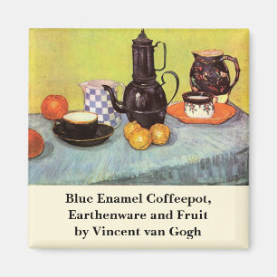 Aimant Blue Enamel Coffeepot by Vincent van Gogh