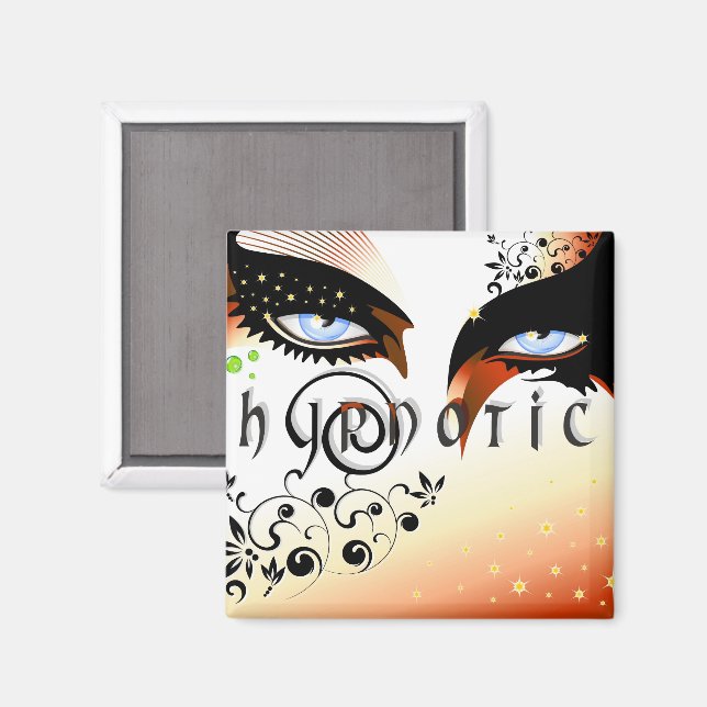 Aimant Blue Eyes Mode maquiller (Recto/Verso)