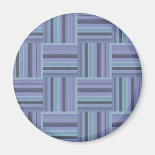 Aimant Blue-grey stripes weave pattern