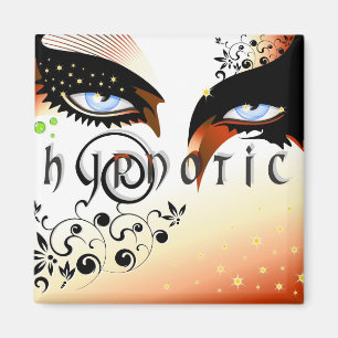 Aimant Blue Hypnotic Eyes se maquiller