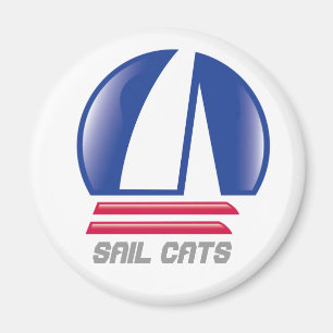 Aimant Blue Moon_Pontoon Racing_SAIL CATS