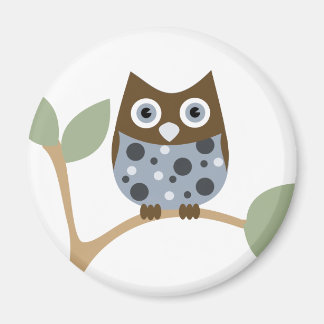 Aimant Blue Owl Baby