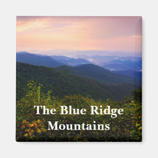 Aimant Blue Ridge Mountains Vue Pittoresque pour les amat