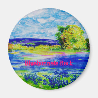 Aimant Bluebonnets Rock