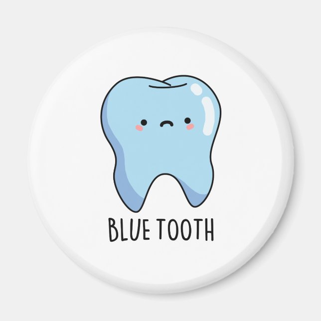 Aimant Bluetooth Drôle de jeu de mots technique sur les d (Devant)