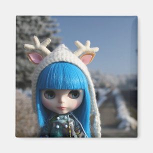 Aimant Blythe bleu