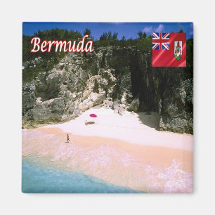 Aimant BM - Bermudes - Plage