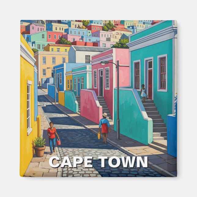 Aimant Bo-kaap Le Cap  Afrique du Sud (Devant)