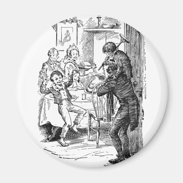 Aimant Bob et Tiny Tim (Devant)