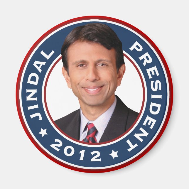 Aimant Bobby Jindal à la présidence 2012 (Devant)