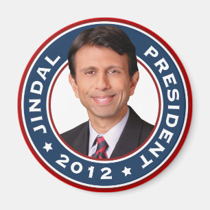 Aimant Bobby Jindal pour le président 2012