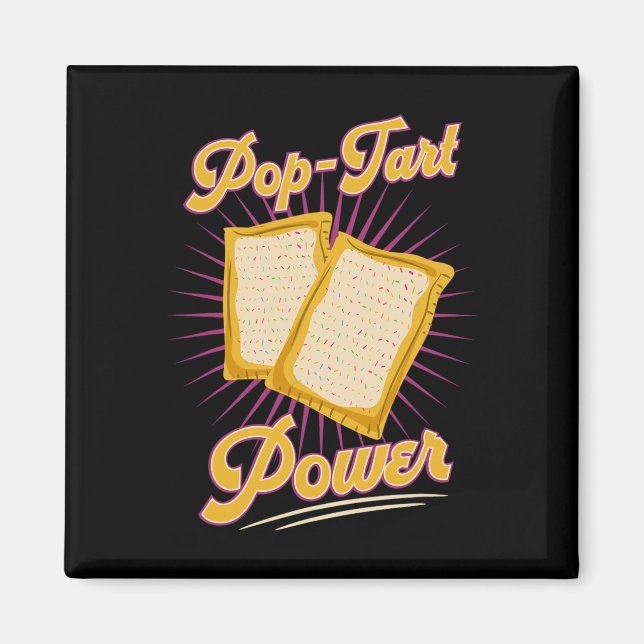 Aimant Bodybuilding Pre-workout Pop Tart Power Gym Exerci (Devant)