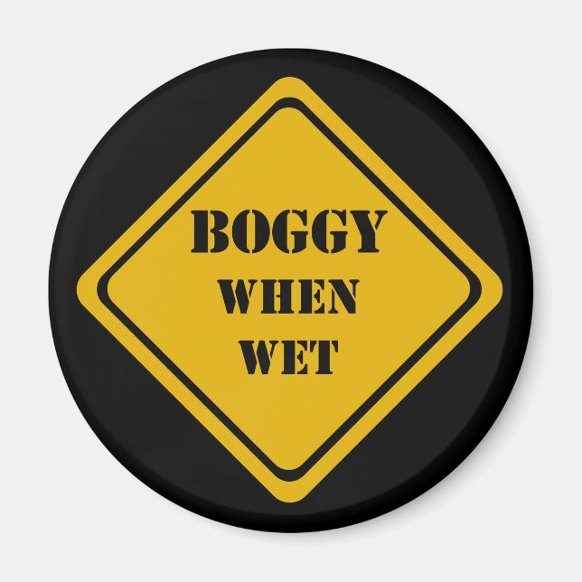 Aimant boggy quand humide (Devant)