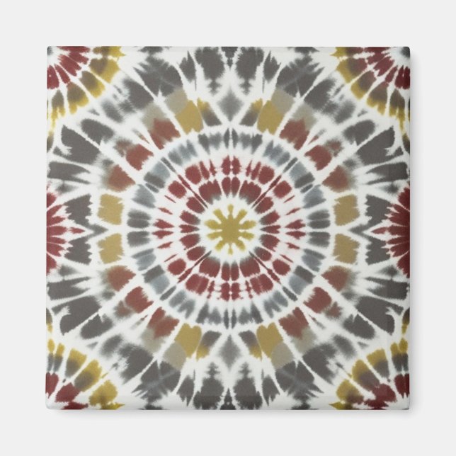 Aimant Boho Starburst Tie Dye (Devant)